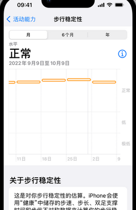 尤溪iPhone手机维修如何在iPhone开启'步行稳定性通知'