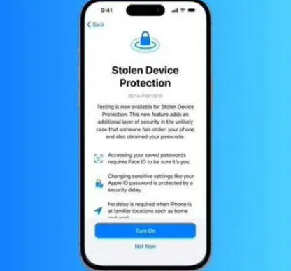 尤溪苹果授权维修店分享被盗设备保护功能开启方法 