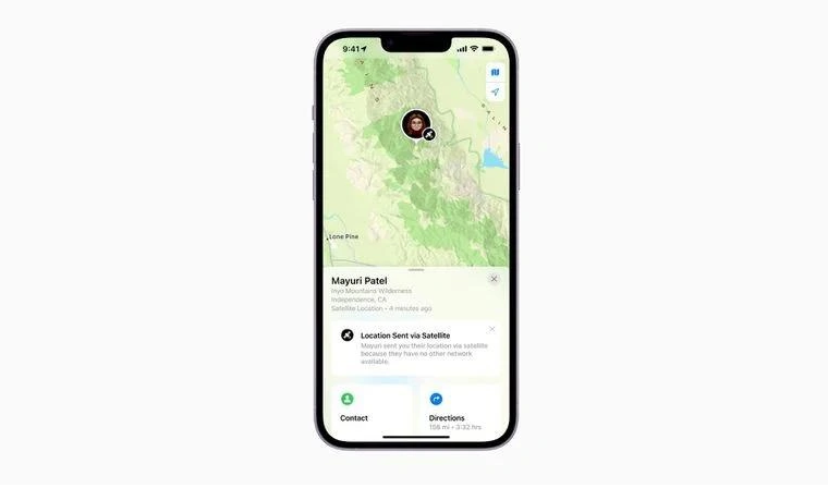 尤溪苹果14维修分享iPhone14系列中 FindMy功能通过卫星分享位置方法教程 